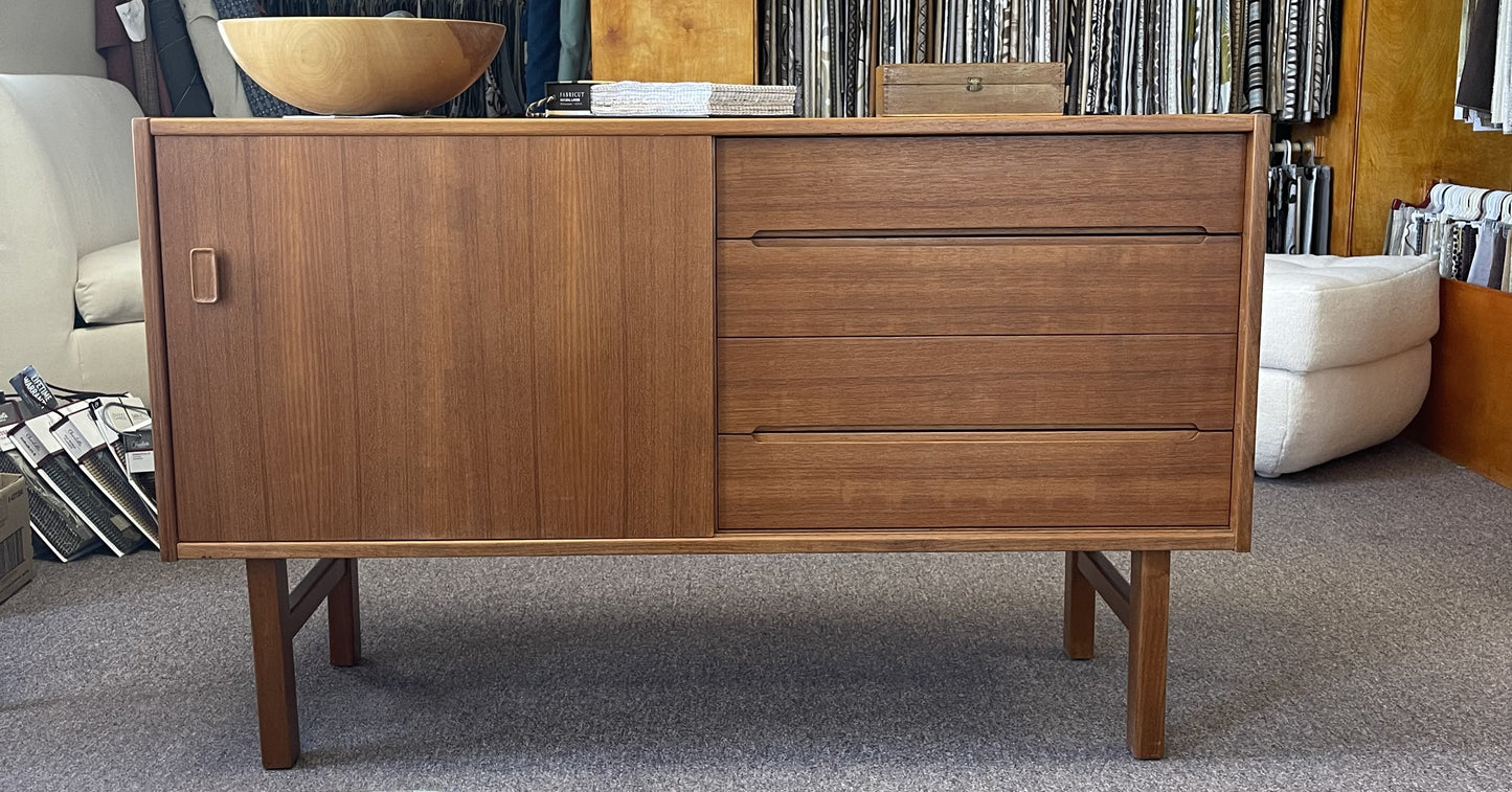 Mid Century Teak Credenza by Troeds Sweden