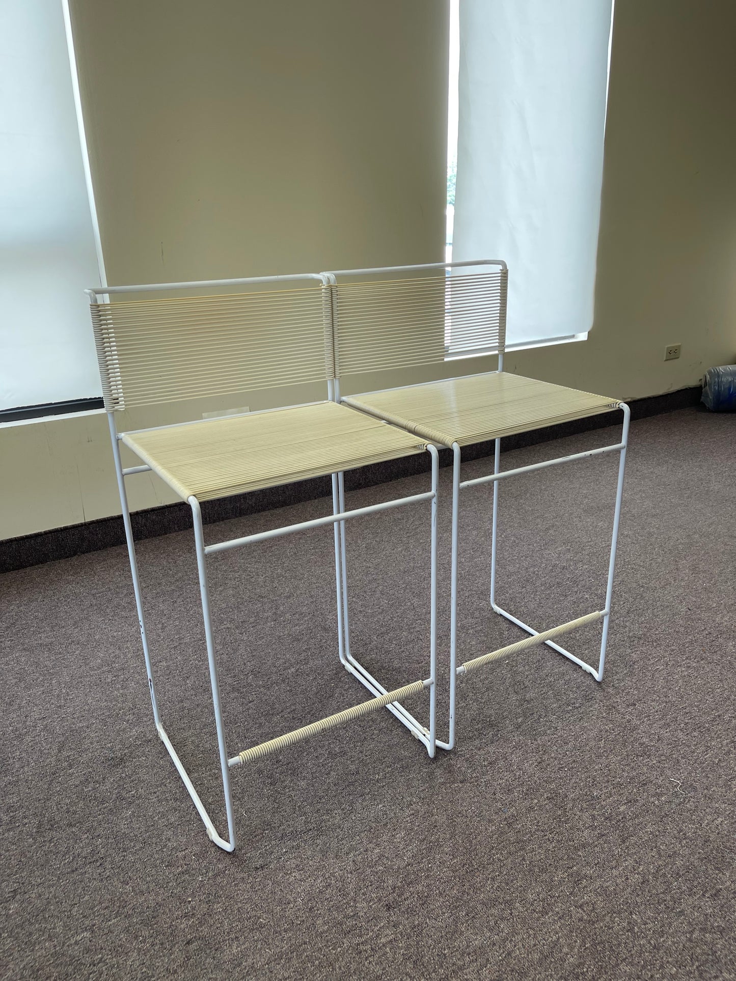 Set of Two 1970's Giandomenico Belotti Spagetti Stools