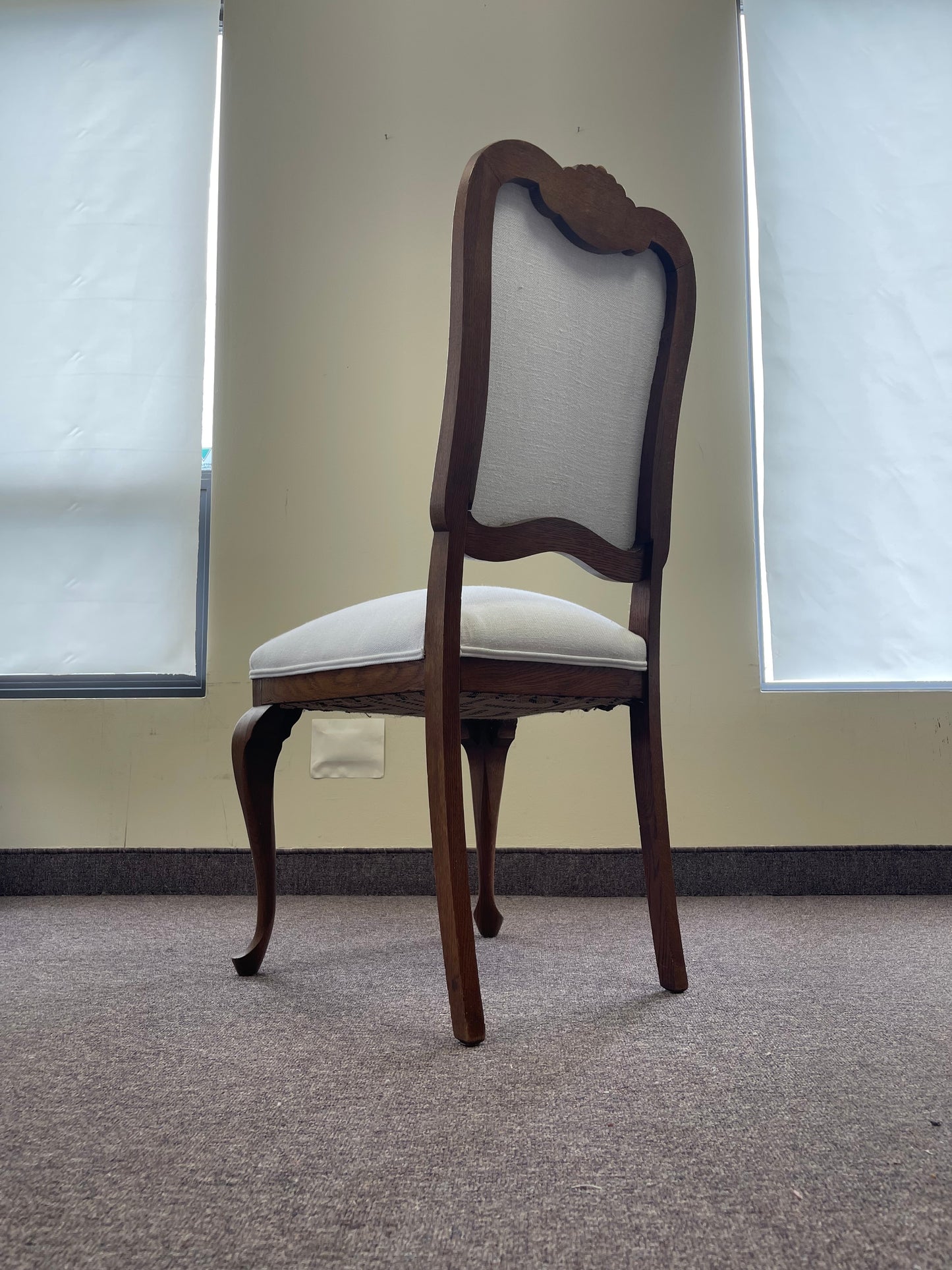 Pair of Elm wood Occasional Chairs