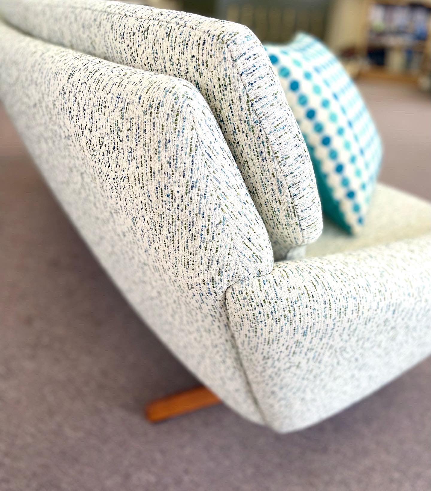 Mid-Century Soda Galvano Couch 'SOLD'