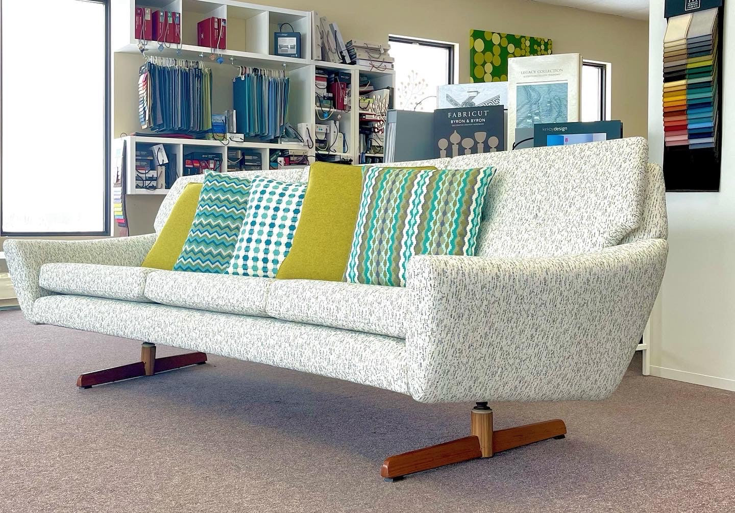 Mid-Century Soda Galvano Couch 'SOLD'